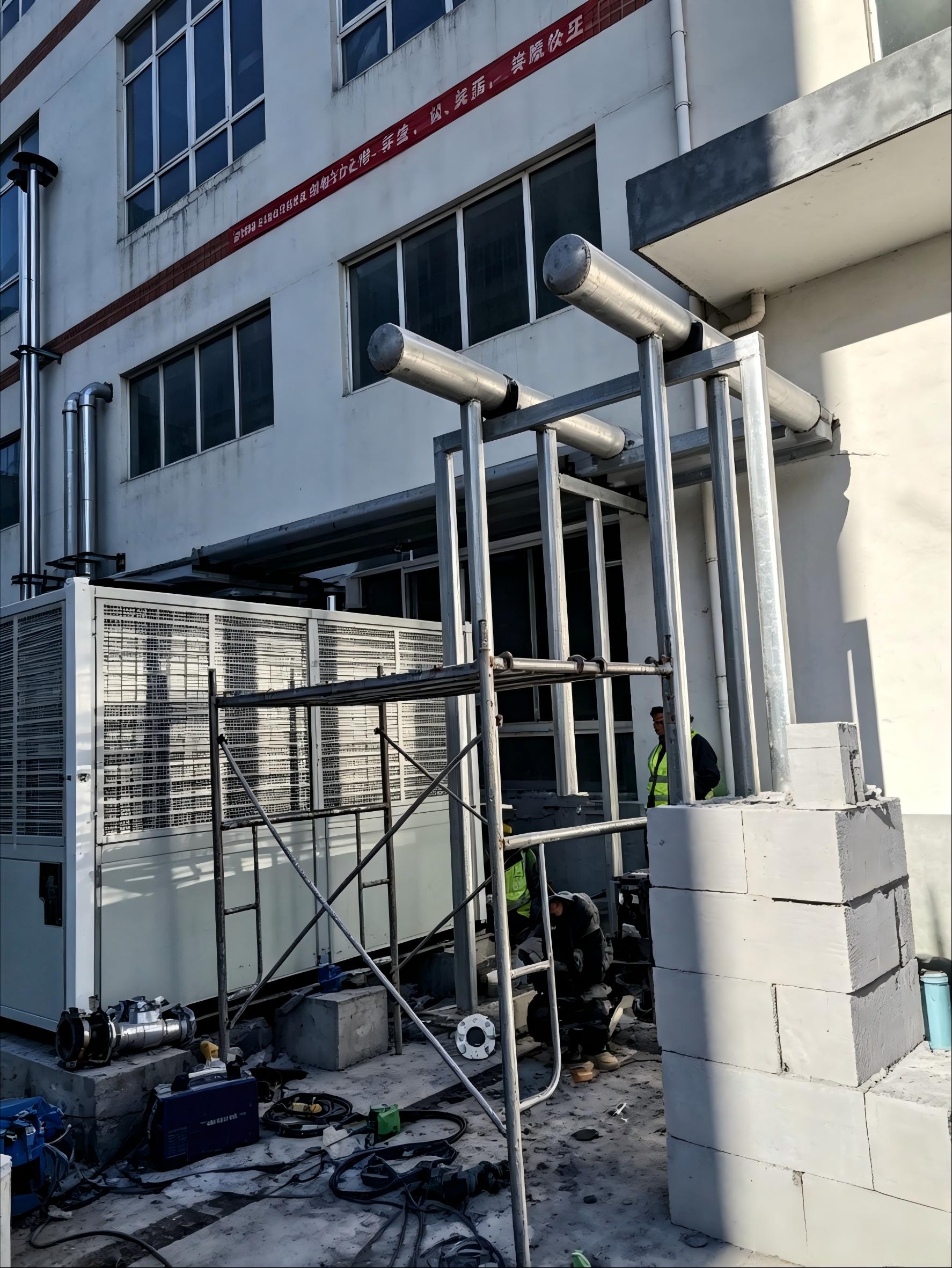 2023.11.21 空调冷水机组水泵安装